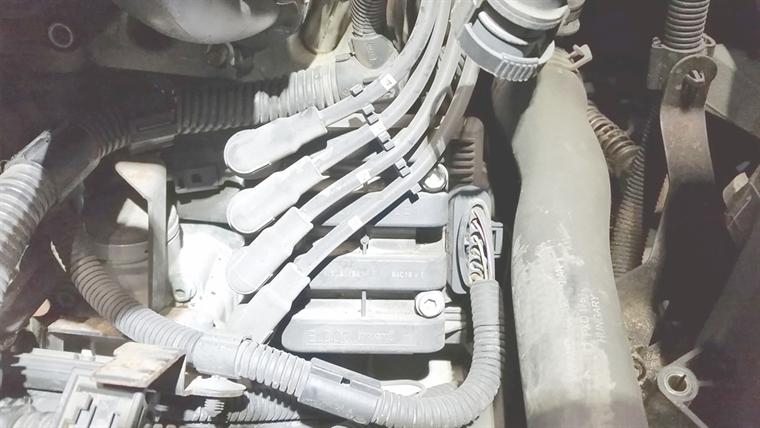Four cylinder coil pack installed. See a problem?